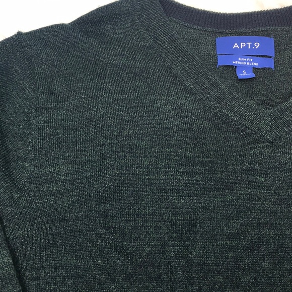 apt 9 men's v neck sweater